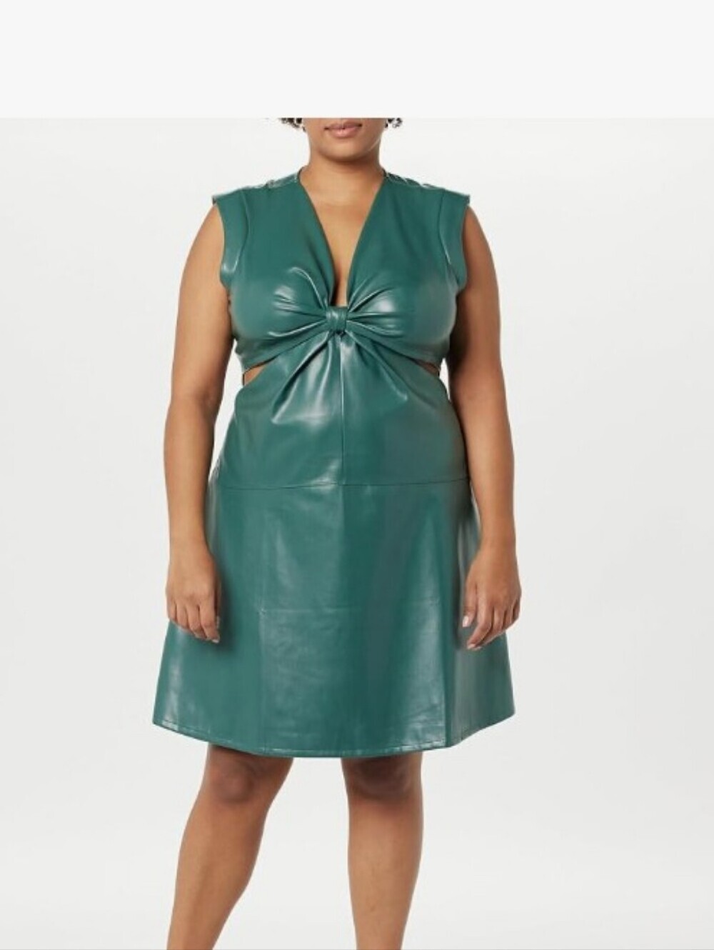 The Drop Magdalena Polyurethane Dress NWT